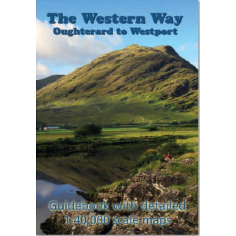 The Western Way - Oughterard to Westport - Guidebook with Detailed Map