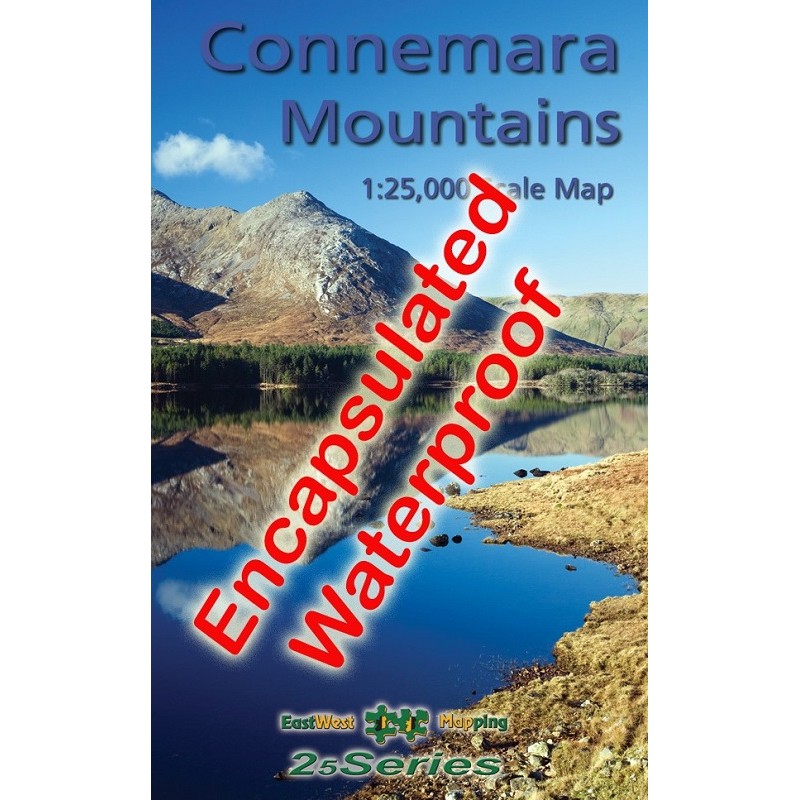Connemara Mountains 1:25,000 Scale Map 